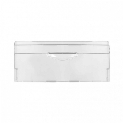 Панель ящика холодильника, Минск, Атлант, 470х15х185мм, прозрачная, верхняя, средняя (66004459), 774142100801