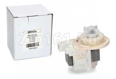 Насос слива Miele 30w (на защелк.4шт клеммы вместе) 6239560 8760859 3788832