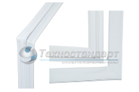 Уплотнитель двери Атлант-Минск, для морозильной камеры, 560  х 870 мм, в паз, к холодильникам МХМ-1705, 1718, код 769748901507, 331603301005