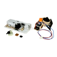 Ремкомплект (кофемолка, модуль управления SW1.07, расходомер, прокладки) для кофемашин Bosch 653308